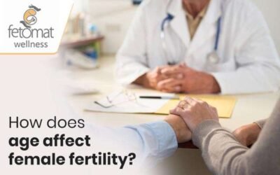How does age affect female fertility?